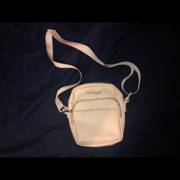 cream side bag